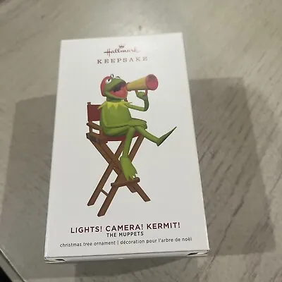 Hallmark 2019 The Muppets Lights! Camera! Kermit! - Keepsake Ornament MIB • $31.99