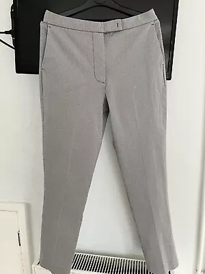 Marks And Spencer Stylish Stretch Cigarette Trousers Size 10 NEW Reg Length • £8