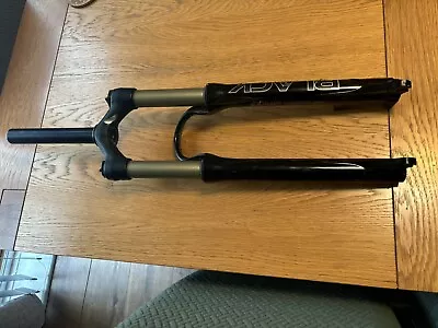 Manitou Axel Comp Fluid Flow 100mm Travel 26” Disc Forks Retro • £0.99