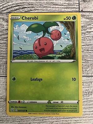 2021 Pokémon TCG - Common - Cherubi 007/163 • $1.99