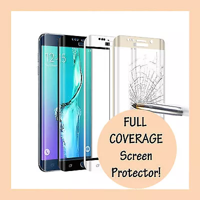 Full Coverage Tempered Glass Screen Protector For Samsung Galaxy S8 S9 S10 PLUS • $6.49