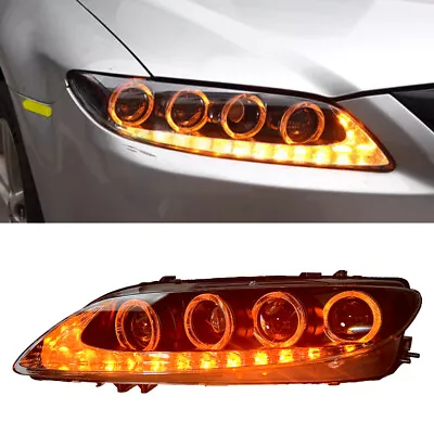 LED Headlights For Mazda 6 Atenza 2003-2008 LED Sequential Front Lamps Assembly • $452