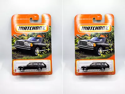 2022 Matchbox Mercedes-Benz W123 Wagon #22 Black - Set Of 2 • $5.32