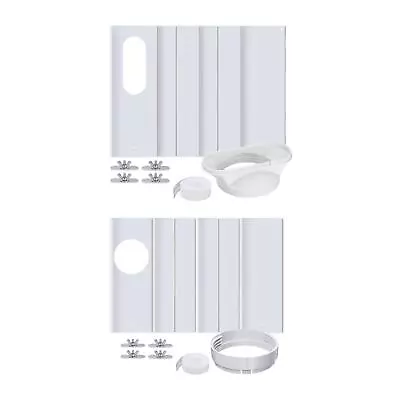 $66.21 • Buy Portable Air Conditioner Window Kit Vent Kit Universal For Exhaust Hose