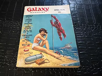 APRIL 1960 GALAXY - Science Fiction  Pulp Magazine • £9.64