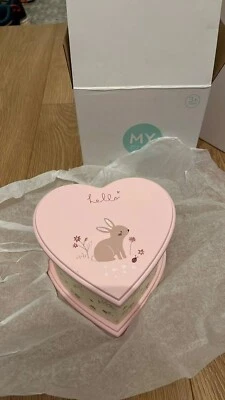 £12.99 • Buy MY 1ST YEARS Wooden Musical Jewellery Box. Great Gift Idea NEW BARGAN PRICE