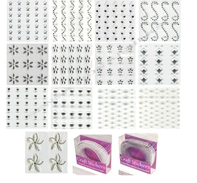 £2.09 • Buy Self Adhesive Star Craft Stickers, Gems