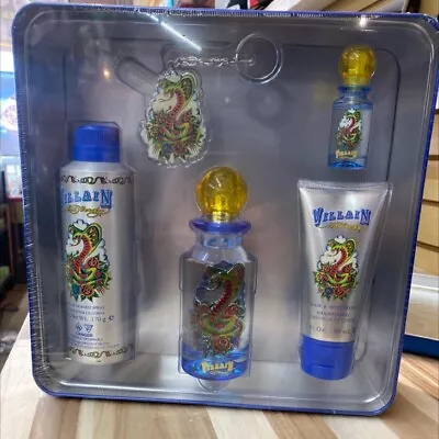 Ed Hardy Villain By Christian Audigier 5 Piece Gift Set For Men • $69