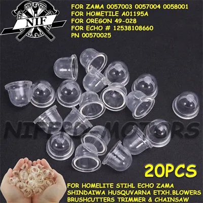 20PCS For Homelite Echo Stihl Ryobi Poulan Zama Primer Bulb Pump Gas Fuel • $6.99