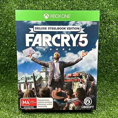 $34.99 • Buy Far Cry 5 Steelbook Edition - Xbox One Game - Free Post