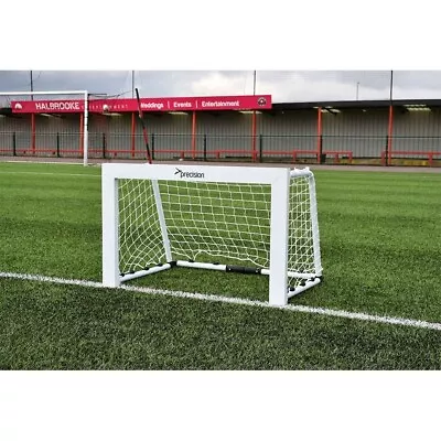 Precision  Pro Mini Aluminium Folding Target Goal For Football Soccer Etc. • £149.99