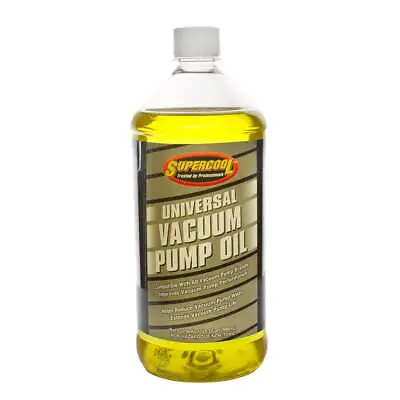 SUPERCOOL 37476 Vacuum Pump Oil 1 Qt Bottle • $8.70