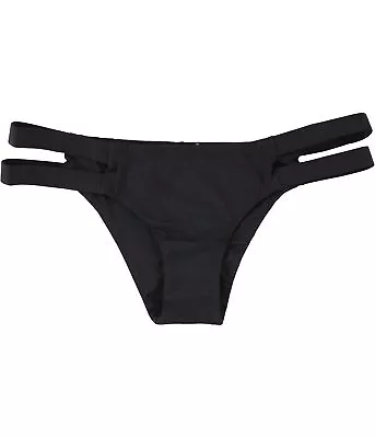 Tavik Womens Chloe Side Straps Bikini Swim Bottom Black X-Small • $6.60