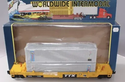 K-line Die Cast Ttx Double Stack! O Scale Husky Freight Intermodal Mol Dttx • $99.95