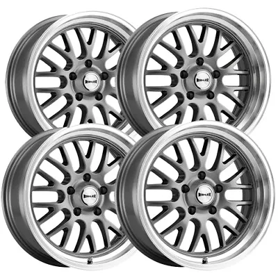 (Set Of 4) Ridler 607 18x8 5x4.75  +0mm Gunmetal Wheels Rims 18  Inch • $899.96