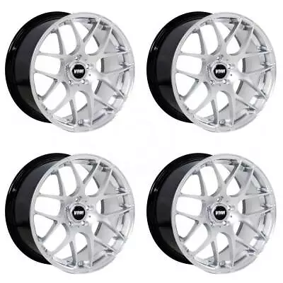 20x9 VMR V710 5x112 35 Hyper Silver Wheels Rims Set(4) 57.1 • $1400