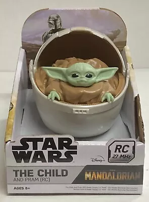 Disney Star Wars: The Mandalorian - Baby Yoda In Pram R/C Vehicle (NEW) • $9.99