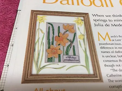 Daffodils Cross Stitch Chart D 25 • £1.40