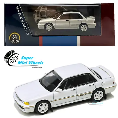 PARA64 - Mitsubishi Galant VR-4 (Sophia White) LHD - Diecast Model - 1:64 • $14.99