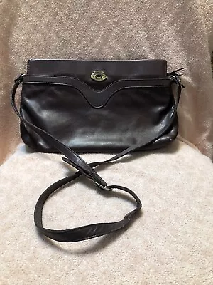 Etienne Aigner Brown Soft Leather Handbag Purse Original Handcrafted • $12