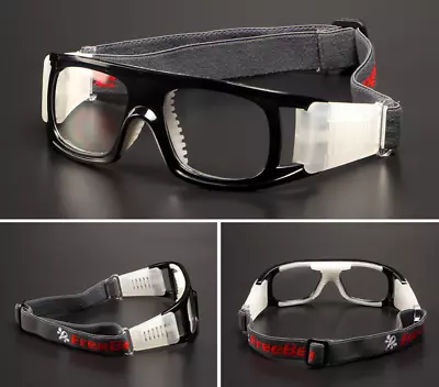 Sport Goggles Myopia Glasses Basketball Safety Protective Football Soccer AU HOT • $22.98