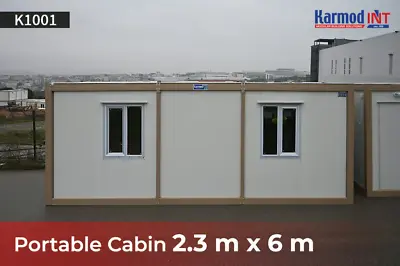 2.3m X 6.0m Portable Cabin For Sale UK | Portable Office | Flat-pack Container • £7950