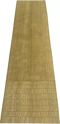 White Oak ( European) Wood Veneer: 9 Sheets ( 37  X 10” ) 23 Sq Ft • $32.99