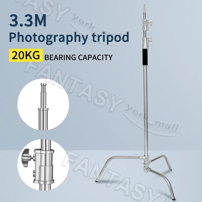 3.3m Heavy-Duty Stainless Steel C-Stand Column Hold Support Sturdy & Durable KIT • $123.69