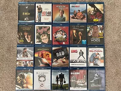 $10.35 • Buy Blu-ray Movie Lot BUYER CHOOSES ANY TITLE(S) + ARTWORK/CASE! BRAND NEW + SEALED!