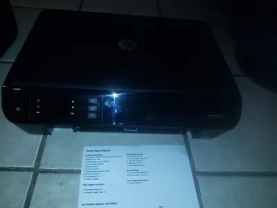 HP Envy 4500 Wireless Color All-In-One Photo Inkjet Printer Copy Scan.  Tested  • $46
