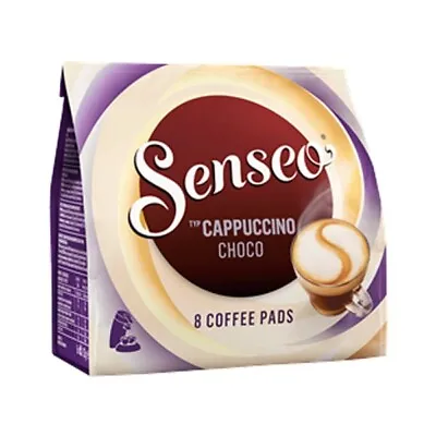 £24.51 • Buy 10 X 8 Senseo Cappuccino Choco Coffee Pads 