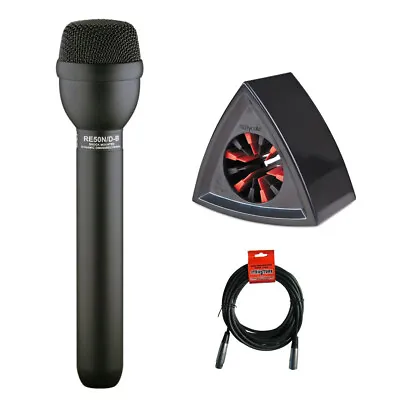 Electro-Voice RE50N/D-B Omnidirectional ENG Mic W/ Triangle Mic Flag & Cable • $219