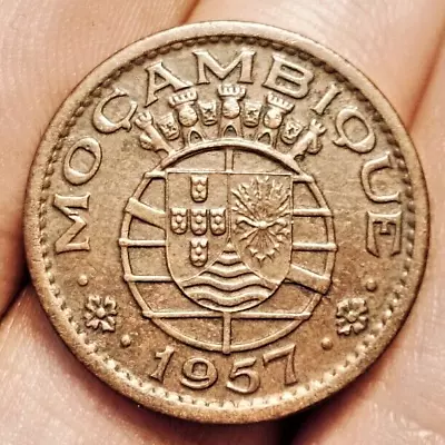 $3.99 • Buy Portuguese Mozambique 50 Centavos 1957 Coin (aUNC!)