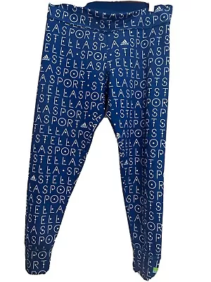 Adidas By Stella McCartney Leggings Color Blue Size L • $20