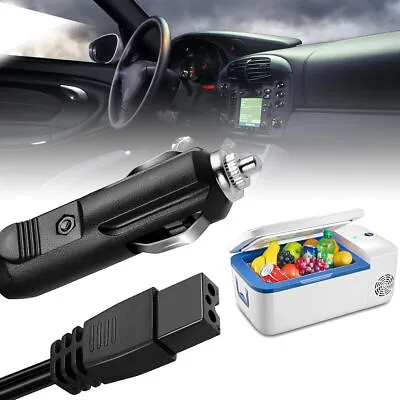 Portable Car Cool Box Lead Cable 12V DC 2 Pin Plug For Cooler Mini Micro Fridge • £3.47