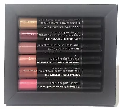 New Mary Kay Mini Assorted 6 Pc Nourishine Plus Lip Gloss Set ~ Travel Size • $12.50