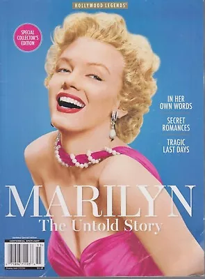 Hollywood Legends MARILYN: The Untold Story Special Collector's Ed 2020 • $12.99