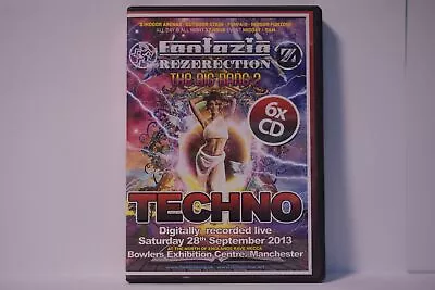 Fantazia Rezerection Big Bang 2 TECHNO 6x CD 2012 • £19.99