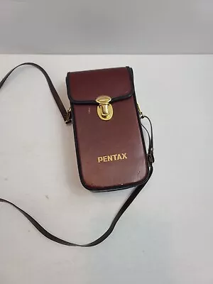$19.59 • Buy VINTAGE Pentax Camera Bag Shoulder Case Faux Leather Carry Gadget Retro Purse