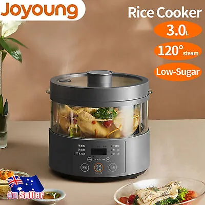 Joyoung 3.0L Multifun Electric Rice Cooker Steam Low-Sugar Electric Steamer CN • $219.90