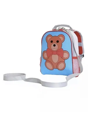 £2.35 • Buy Teddy Toddler Kids Boys Girls Children Rucksack Backpack Bag With Safety Rein ￼