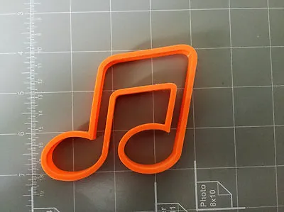 Music Note 2 Cookie Cutter - Choose Your Own Size • $6.43