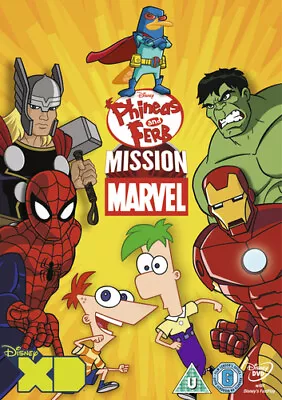 Phineas And Ferb: Mission Marvel DVD (2013) Dan Povenmire Cert U ***NEW*** • £2.80