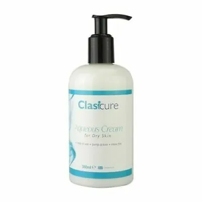 £4.99 • Buy Clasicure Aqueous Cream For Dry Skin For Dry Skin 350ml - Vegan Friendly