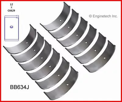 91-99 Mitsubishi 3.0L / 2972 DOHC V6 24V 6G72 Turbo   Rod Bearings 020 • $36.24