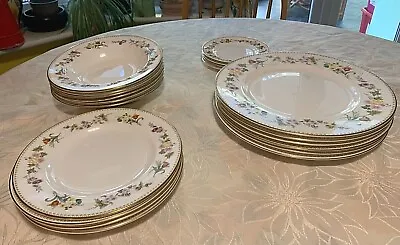 Wedgwood Mirabelle (R4537) -plates And Bowls FREE POST • £26