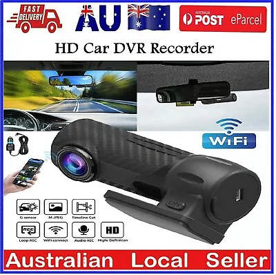 $64.98 • Buy 1080P HD Hidden Car Camera WIFI DVR Camera Video Recorder Dash Cam Night Vision