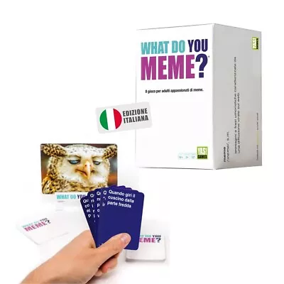 $82.56 • Buy What Do You Meme - Italian 2022 Games Table Yas ! Game