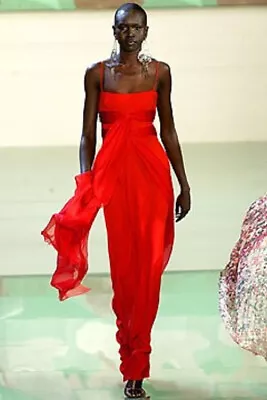 VALENTINO SS03 Runway Vintage Long Dress US8 • $4500