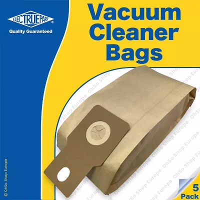 5x PANASONIC Vacuum Cleaner Bags U-2E TYPE U20E U20AB MC-UG302  MCUG304 • £5.95